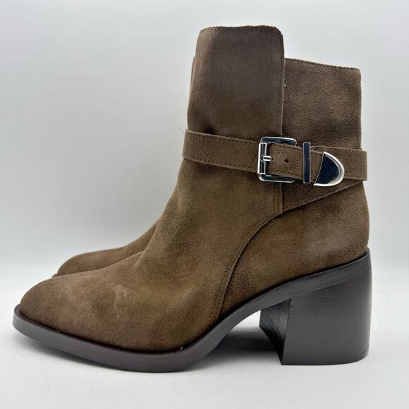 Steve Madden Womens Malenia Ankle Bootie US 10 M Dark Brown Suede NWOB - Picture 8 of 12